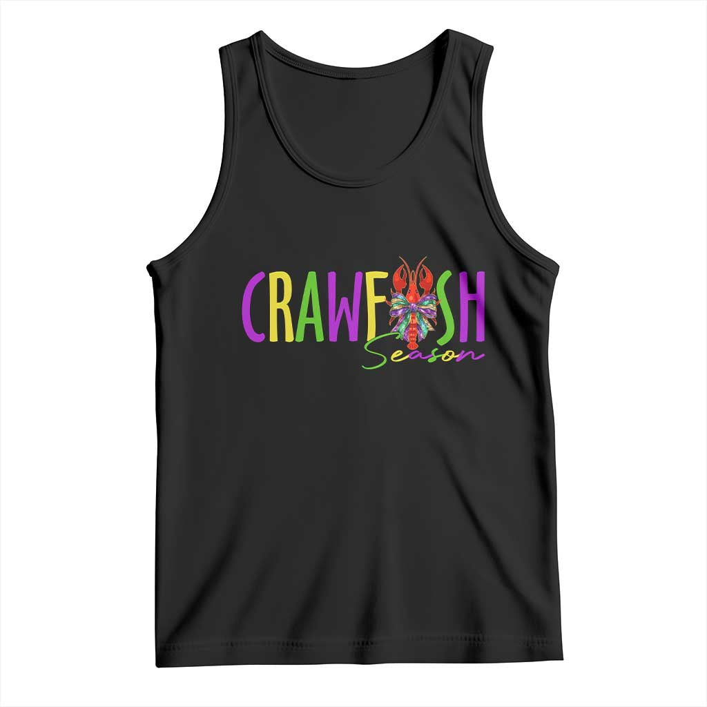Funny Mardi Gras Cajun Crawfish Season Tank Top TS11 Black Print Your Wear