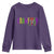 Funny Mardi Gras Cajun Crawfish Season Youth Sweatshirt TS11 Purple Print Your Wear