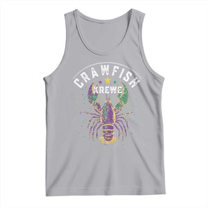 Funny Cajun Crawfish Boil Mardi Gras Tank Top Crawfish Krewe TS11 Athletic Heather Print Your Wear