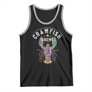 Funny Cajun Crawfish Boil Mardi Gras Tank Top Crawfish Krewe TS11 Black Athletic Heather Print Your Wear