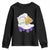 Funny Mardi Gras Youth Sweatshirt Rollin' With My Krewe Marching Boots Carnival Party TS11 Black Print Your Wear