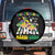 Funny This Teacher Loves Mardi Gras Spare Tire Cover King Cake Jester Hat TS11 No hole Black Print Your Wear