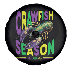 Funny Cajun Crawfish Boil Mardi Gras Spare Tire Cover Crawfish Season Fleur De Lis TS11 Print Your Wear