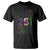 Funny Mobile Mardi Gras 251 T Shirt Glitter Print Area Code TS11 Black Print Your Wear