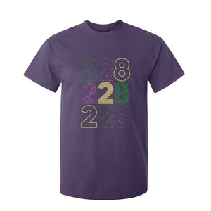 Funny The Coast Mardi Gras 228 T Shirt For Kid Glitter Print Area Code TS11 Purple Print Your Wear