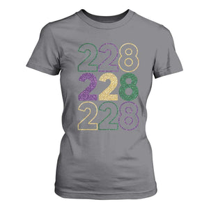 Funny The Coast Mardi Gras 228 T Shirt For Women Glitter Print Area Code TS11 Charcoal Print Your Wear