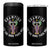 Crawfish Krewe Let The Good Times Roll 4 in 1 Can Cooler Tumbler Funny Mardi Gras TS11 One Size: 16 oz Black Print Your Wear
