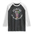 Crawfish Krewe Let The Good Times Roll Raglan Shirt Funny Mardi Gras TS11 Black White Print Your Wear