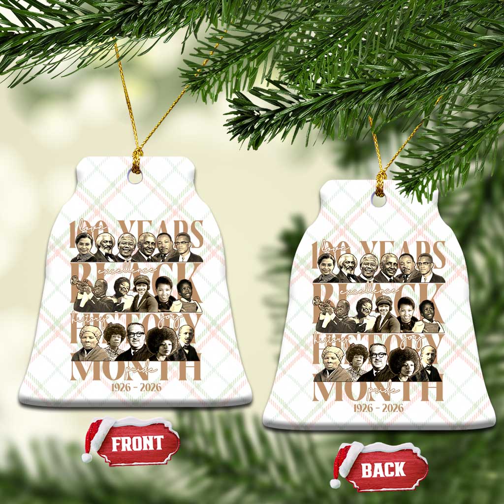 100 Years Of Black History Month Ceramic Ornament African American Historical Figures TS11 Print Your Wear