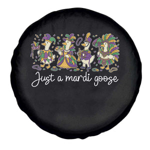 Goose Mardi Gras Spare Tire Cover Funny Just A Mardi Goose New Orleans Carnival TS11 Print Your Wear