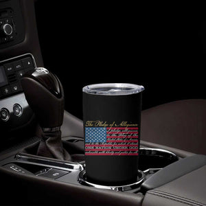 The Pledge of Allegiance Tumbler Cup US Military Veteran Patriotic American Flag TS11 Print Your Wear
