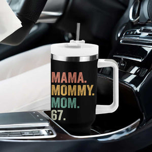 Mama Mommy Mom 67 Tumbler With Handle Funny Six Seven Mother's Day TS11 Print Your Wear