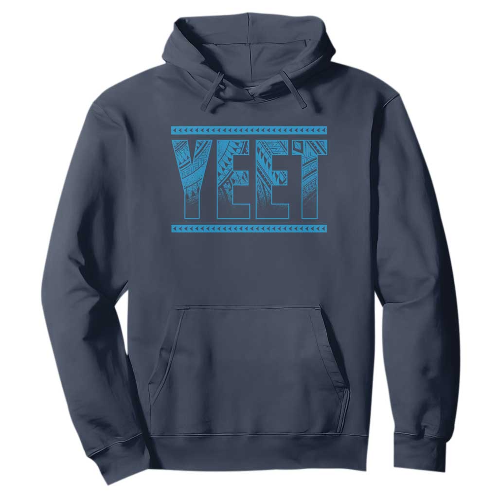 Yeet Funny Wrestling Slang Quote Tribal Art Hoodie TS11 Navy Print Your Wear