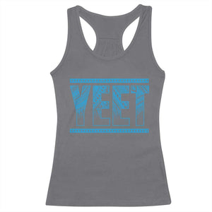 Yeet Funny Wrestling Slang Quote Tribal Art Racerback Tank Top TS11 Charcoal Print Your Wear