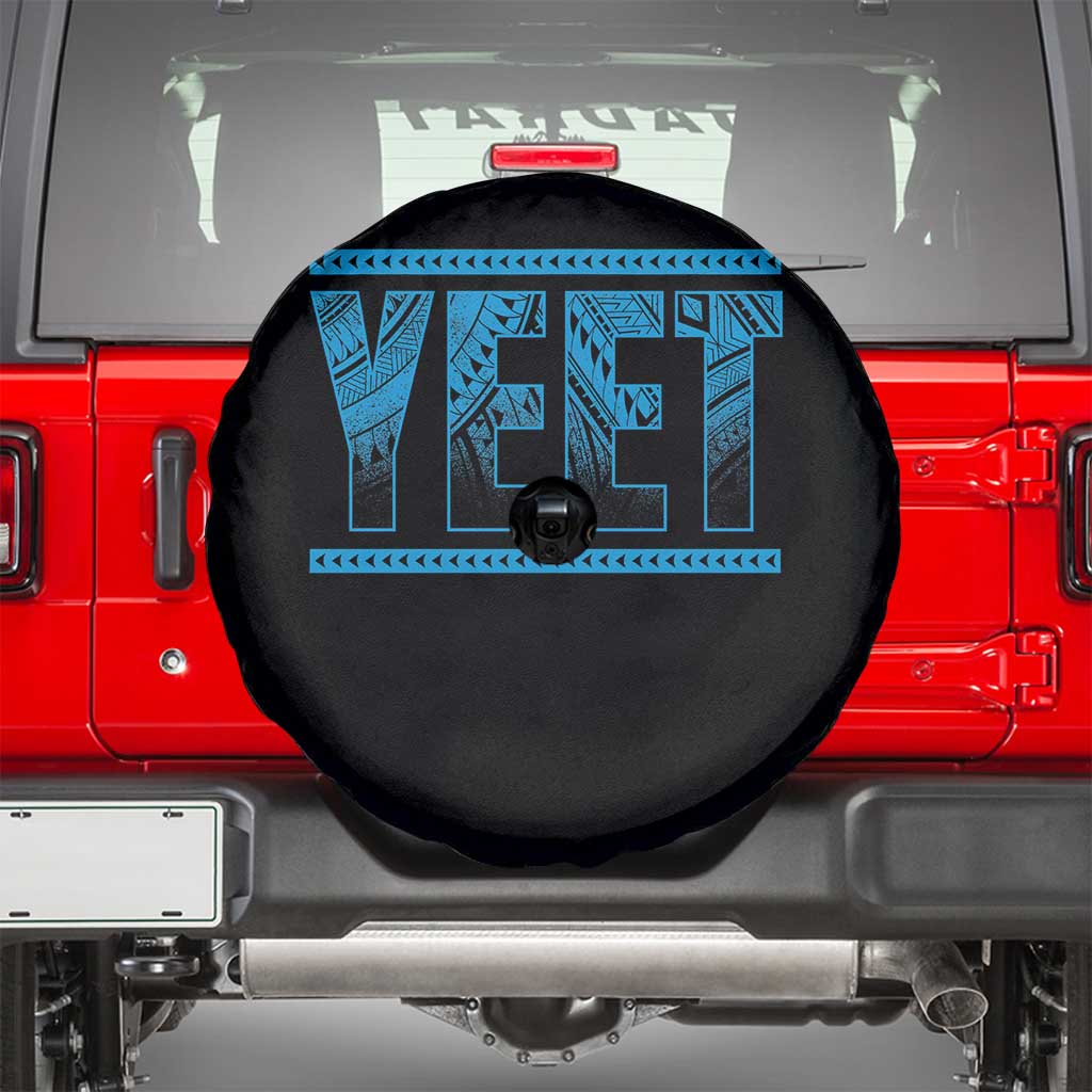 Yeet Funny Wrestling Slang Quote Tribal Art Spare Tire Cover TS11 Black Print Your Wear