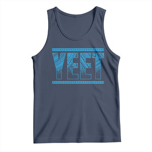 Yeet Funny Wrestling Slang Quote Tribal Art Tank Top TS11 Navy Print Your Wear