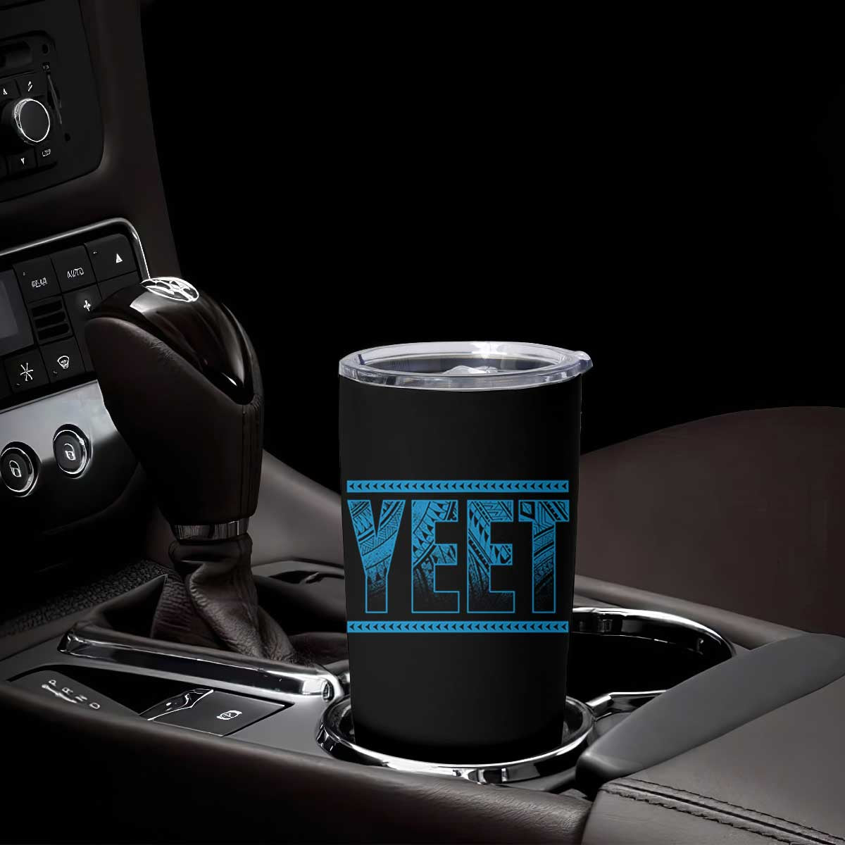 Yeet Funny Wrestling Slang Quote Tribal Art Tumbler Cup TS11 Print Your Wear