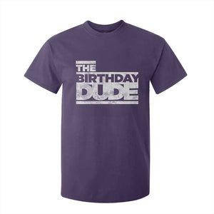 The Birthday Dude T Shirt For Kid Funny Birthday Guy Gift TS11 Purple Print Your Wear
