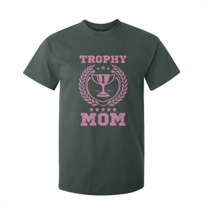 Trophy Mom T Shirt For Kid Number One Mama Funny Mother's Day TS11 Dark Forest Green Print Your Wear
