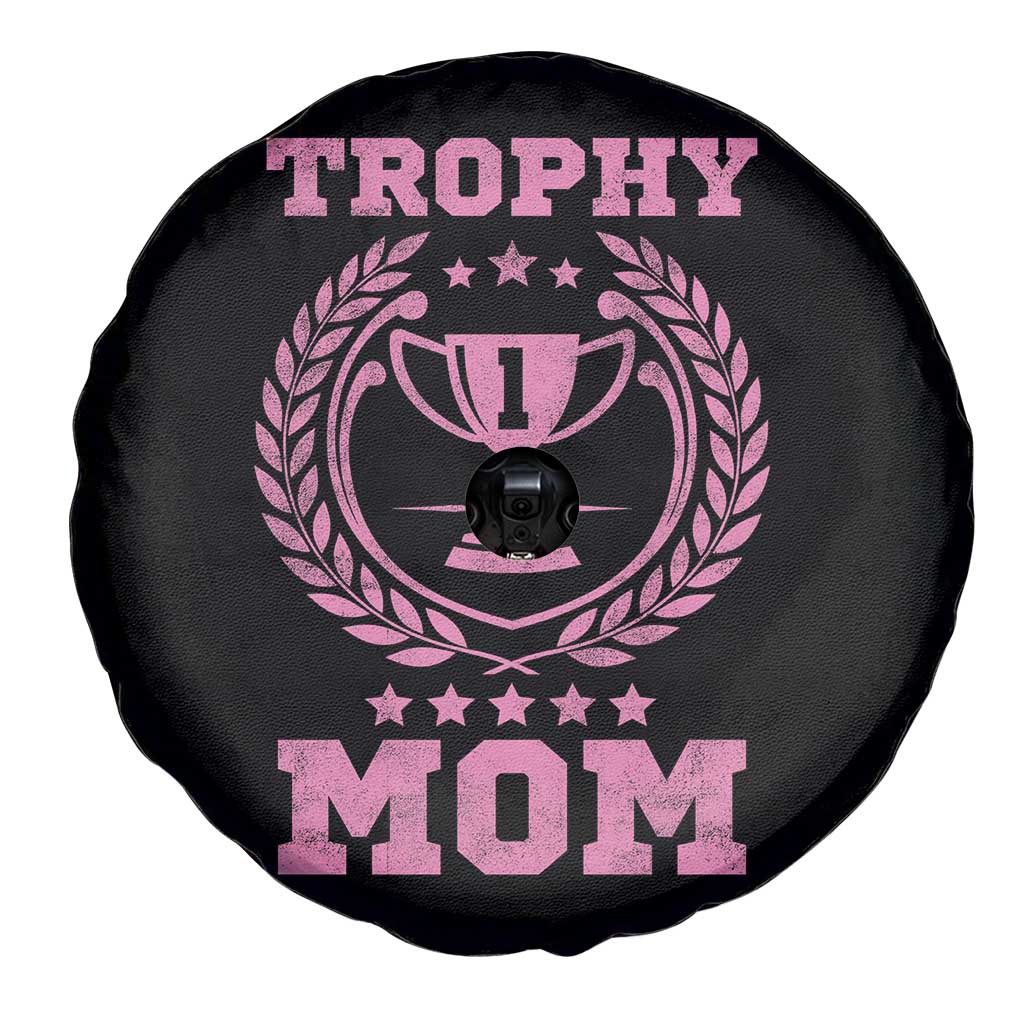 Trophy Mom Spare Tire Cover Number One Mama Funny Mother's Day TS11 Print Your Wear