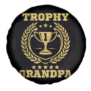 Trophy Grandpa Spare Tire Cover Funny Number One Grandfather TS11 Print Your Wear