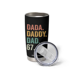 Dada Daddy Dad 67 Tumbler Cup Funny Six Seven Father's Day TS11 Print Your Wear