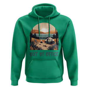 Vacation Hoodie Out Of Office Travel Blogger TS11 Irish Green Print Your Wear