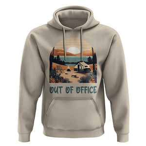 Vacation Hoodie Out Of Office Travel Blogger TS11 Sand Print Your Wear
