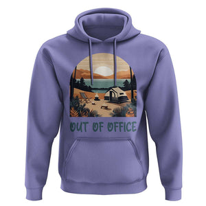 Vacation Hoodie Out Of Office Travel Blogger TS11 Violet Print Your Wear