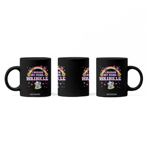 Funny I Bleach My Stink Wrinkle Coffee Mug Gag Adult Humor Rainbow Bleach Bottle TS11 Print Your Wear