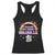 Funny I Bleach My Stink Wrinkle Racerback Tank Top Gag Adult Humor Rainbow Bleach Bottle TS11 Black Print Your Wear