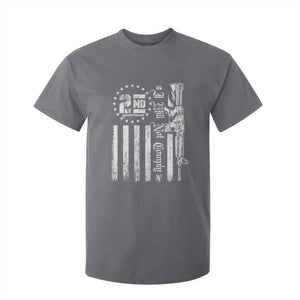 2nd Amendment I Will Not Comply T Shirt For Kid AR15 Pro-Gun Rights American Flag TS11 Charcoal Print Your Wear