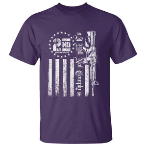 2nd Amendment I Will Not Comply T Shirt AR15 Pro-Gun Rights American Flag TS11 Purple Print Your Wear