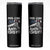 Pro Gun Anti Idiot Skinny Tumbler Vintage American Flag 2nd Amendment TS11 Black Print Your Wear