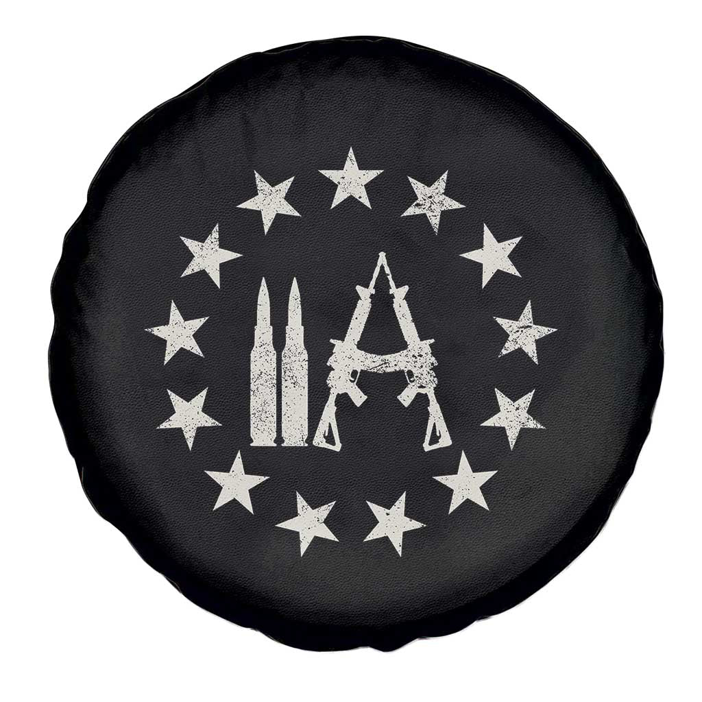 2nd Amendment AR15 Bullet Stars Patriotic Gun Rights Spare Tire Cover TS11 Print Your Wear