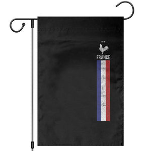 France Football Coq Soccer Throwback Jersey Style Garden Flag Vintage French Flag