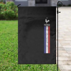 France Football Coq Soccer Throwback Jersey Style Garden Flag Vintage French Flag