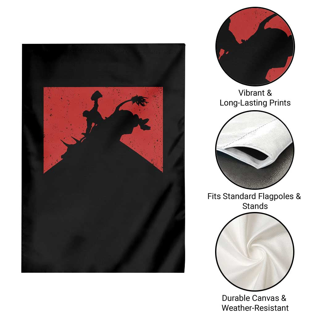 Funny Bull Rider Garden Flag I'll Be Back In 8 Seconds Bull Riding Rodeo