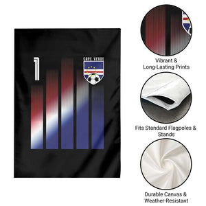 Cape Verde Flag Retro Sports Cabo Verdean Roots Garden Flag