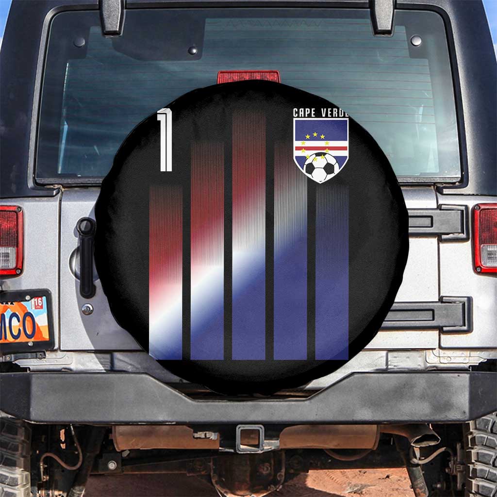 Cape Verde Flag Retro Sports Cabo Verdean Roots Spare Tire Cover