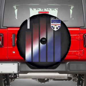 Cape Verde Flag Retro Sports Cabo Verdean Roots Spare Tire Cover