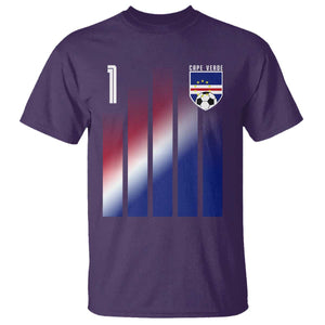 Cape Verde Flag Retro Sports Cabo Verdean Roots T Shirt
