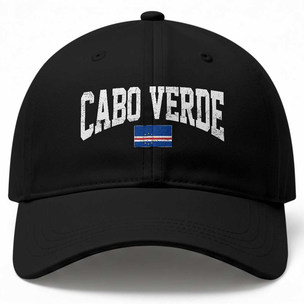 Cabo Verde Sports Throwback Baseball Cap Cape Verdean Pride Lovers
