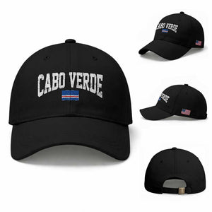 Cabo Verde Sports Throwback Baseball Cap Cape Verdean Pride Lovers