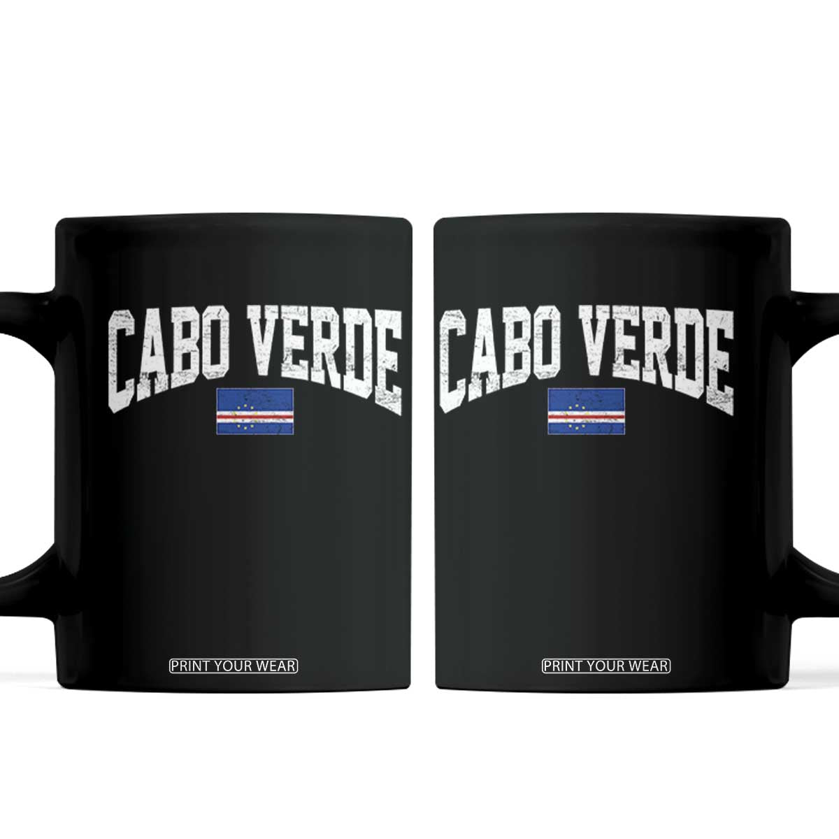 Cabo Verde Sports Throwback Coffee Mug Cape Verdean Pride Lovers