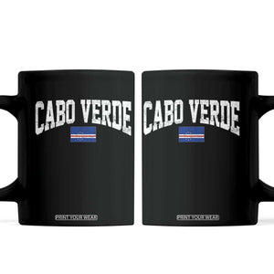 Cabo Verde Sports Throwback Coffee Mug Cape Verdean Pride Lovers