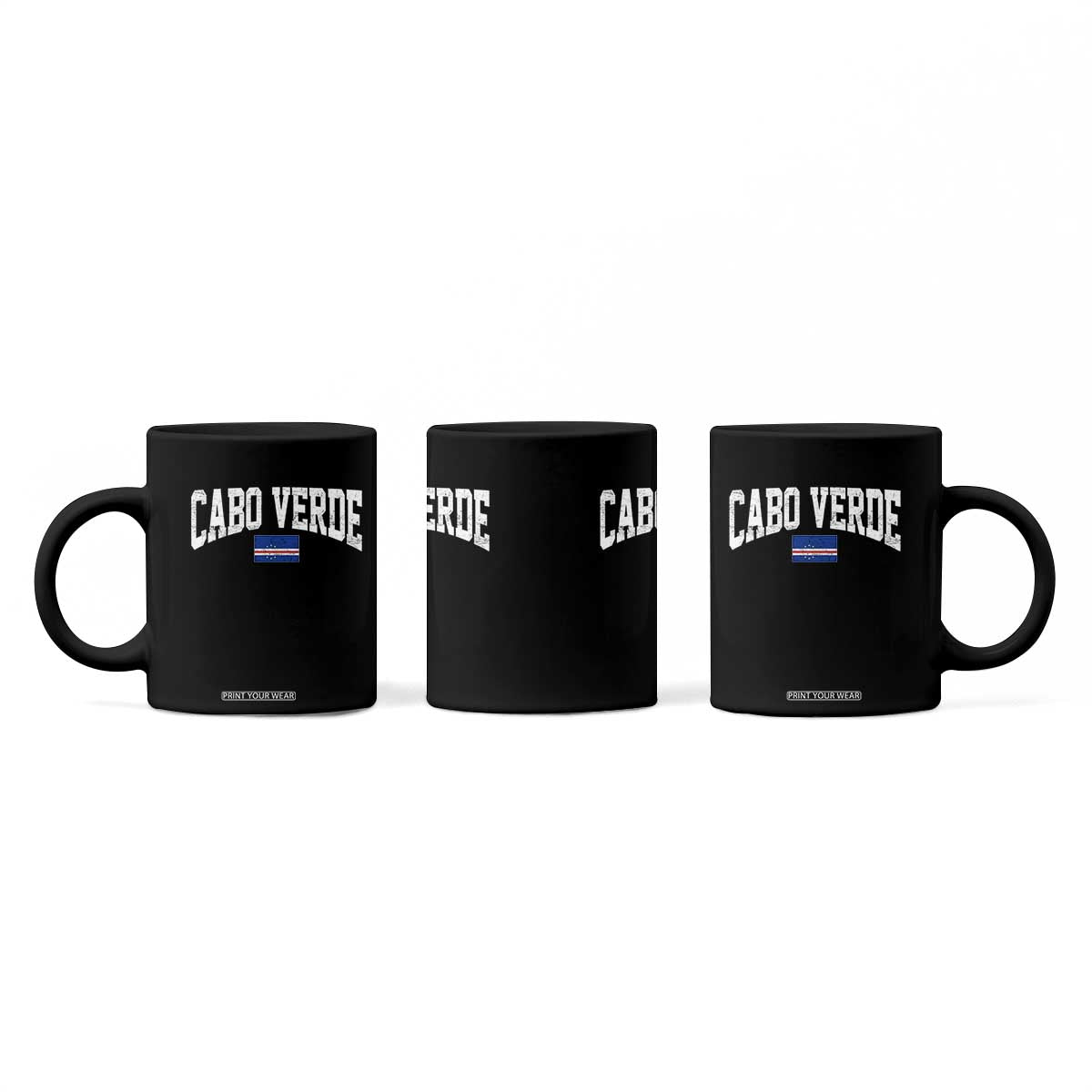Cabo Verde Sports Throwback Coffee Mug Cape Verdean Pride Lovers