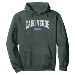 Cabo Verde Sports Throwback Hoodie Cape Verdean Pride Lovers