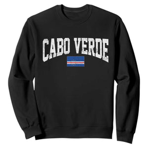 Cabo Verde Sports Throwback Sweatshirt Cape Verdean Pride Lovers