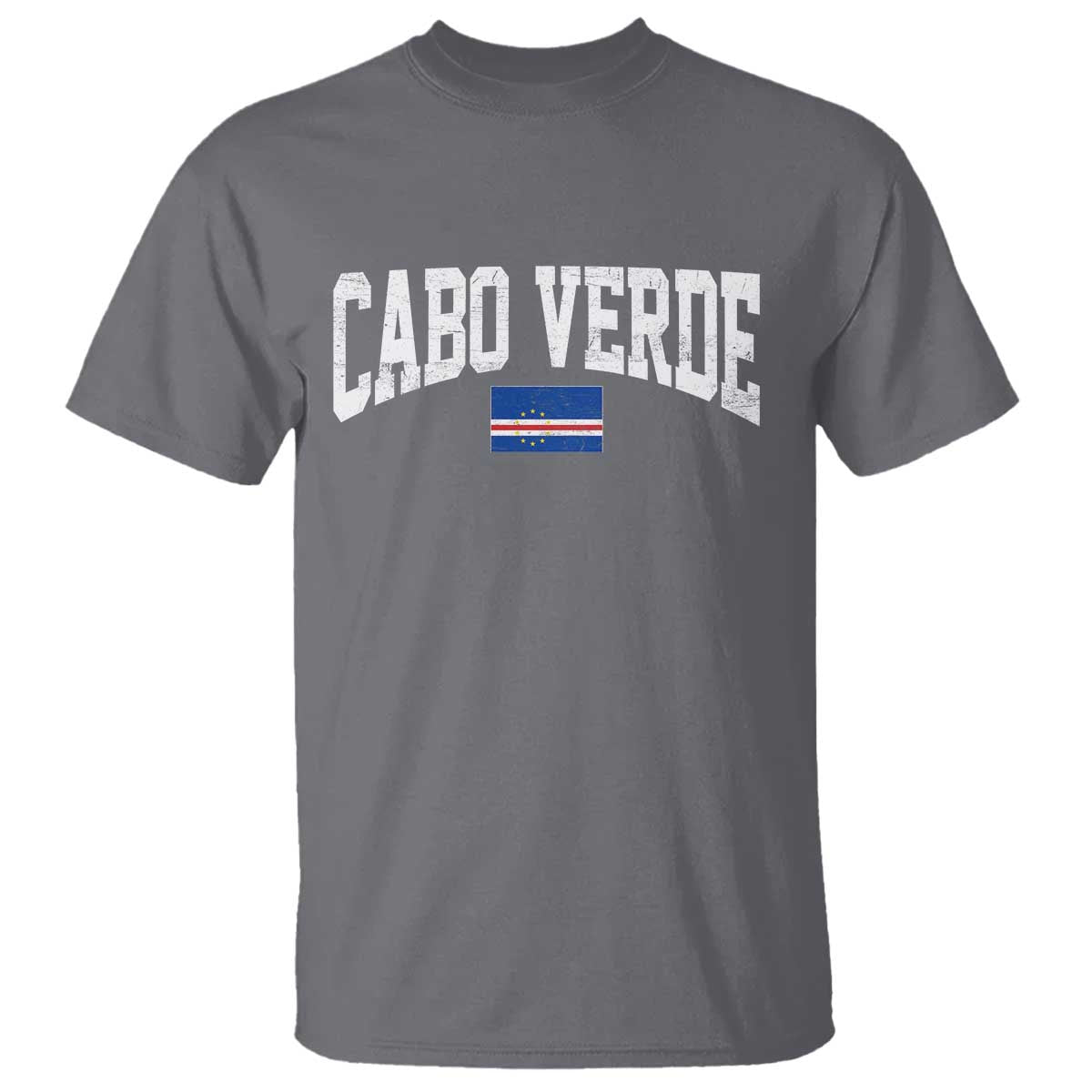 Cabo Verde Sports Throwback T Shirt Cape Verdean Pride Lovers